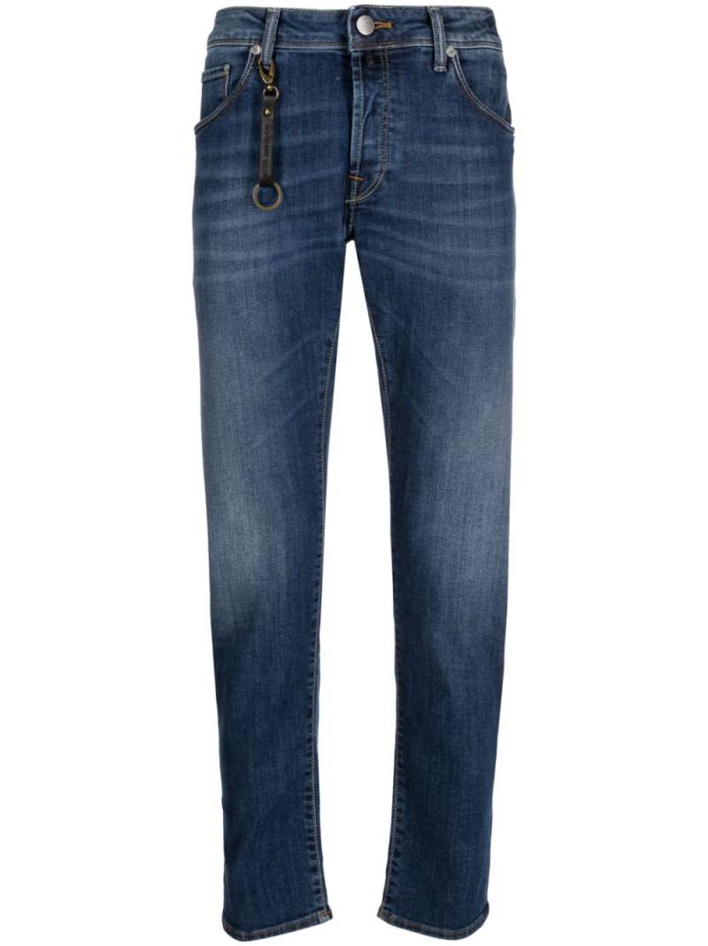 Incotex pendant-detail slim-fit jeans - Blue von Incotex
