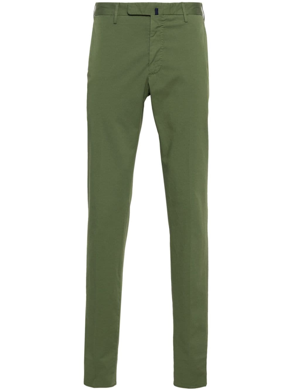 Incotex pressed-crease trousers - Green von Incotex