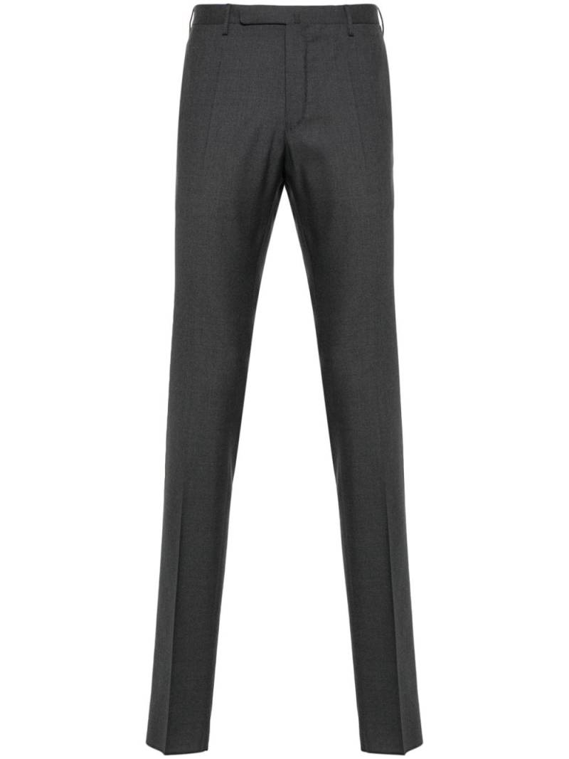 Incotex slim-fit virgin wool trousers - Grey von Incotex