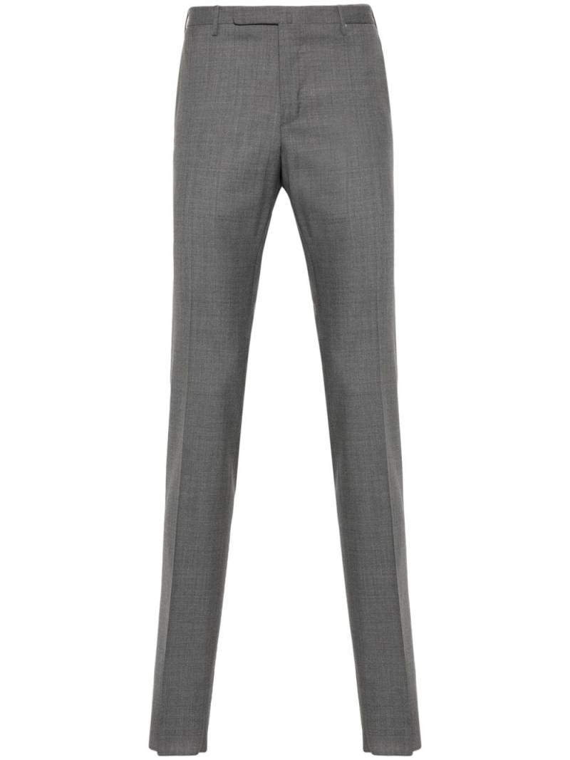 Incotex slim-fit virgin wool trousers - Grey von Incotex