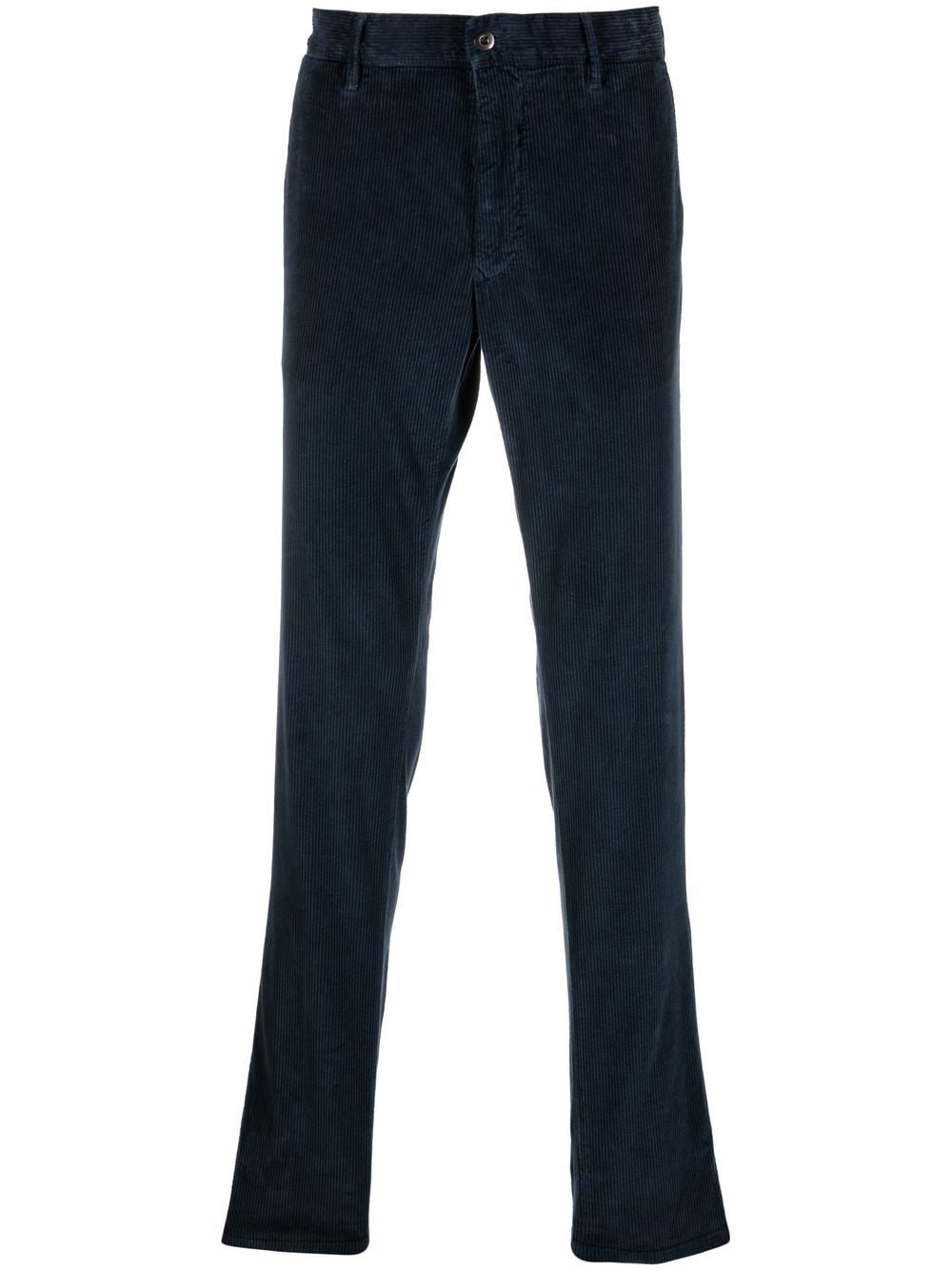 Incotex straight-leg corduroy trousers - Blue von Incotex