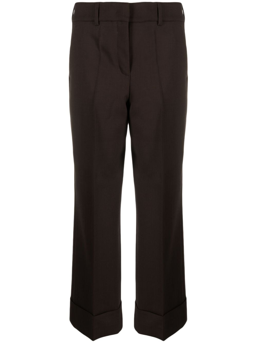 Incotex tailored cropped trousers - Brown von Incotex