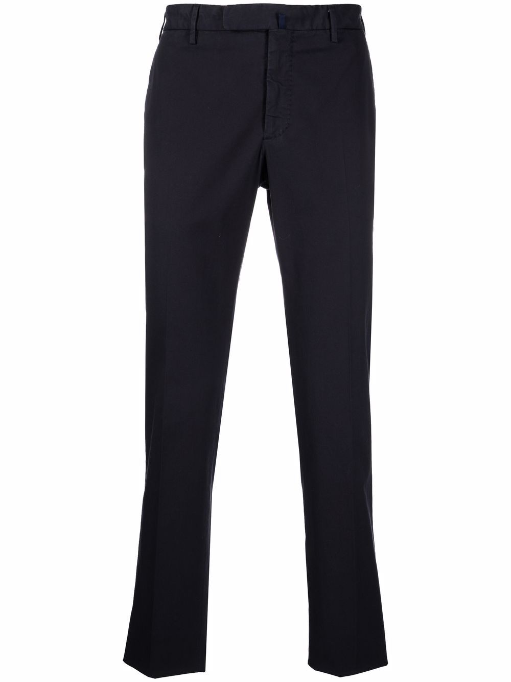 Incotex tailored-cut cotton trousers - Blue von Incotex