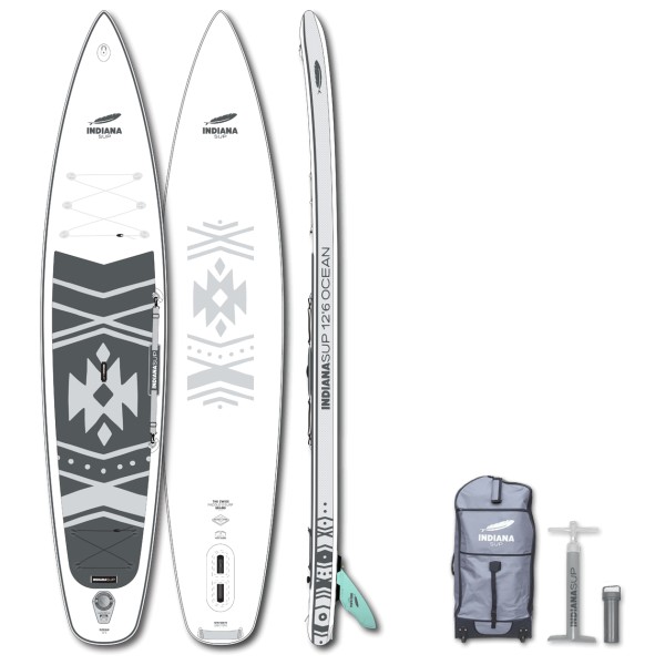 Indiana - 12'6 Ocean Touring Inflatable - SUP Board Gr 381 x 76,2 x 15 cm von Indiana