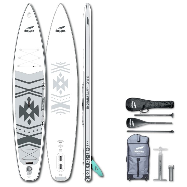 Indiana - 14'0 S Touring Pack Basic - SUP Board Gr 426,7 x 73 x 15 cm von Indiana