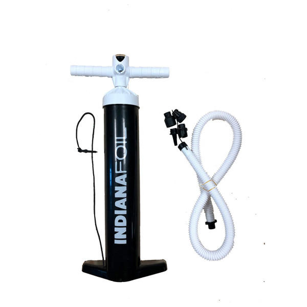 Indiana - HP3-R Kite/Wing Pump - Luftpumpe schwarz/weiß von Indiana