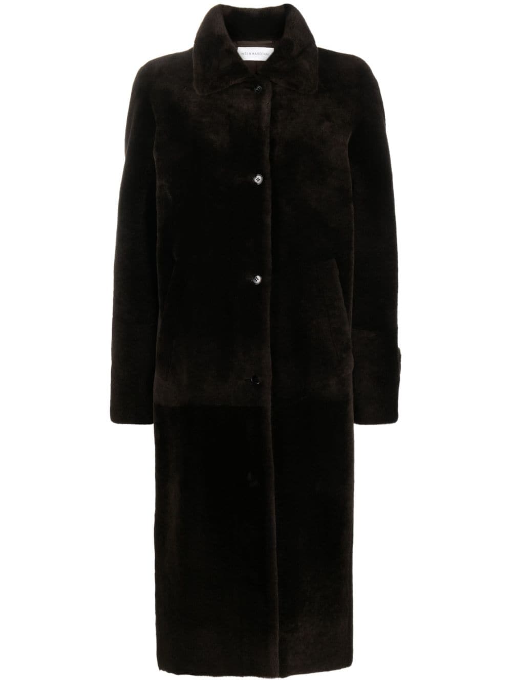 Inès & Maréchal Noble faux-fur coat - Brown von Inès & Maréchal