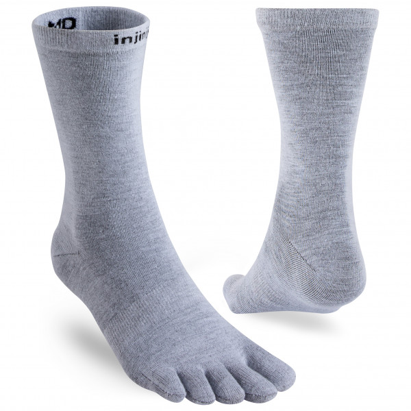 Injinji - Liner Crew - Multifunktionssocken Gr M grau Injinji - Liner Crew - Multifunktionssocken Gr M grau von Injinji