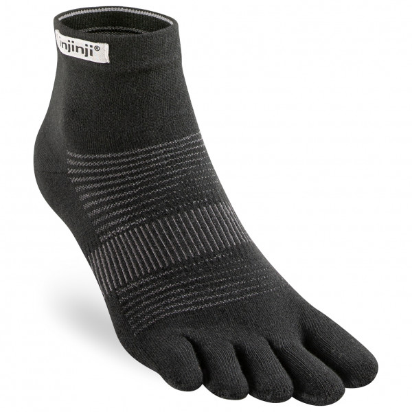 Injinji - Run Lightweight Mini-Crew - Laufsocken Gr L;M;S;XL blau;grau;grün;schwarz;türkis von Injinji