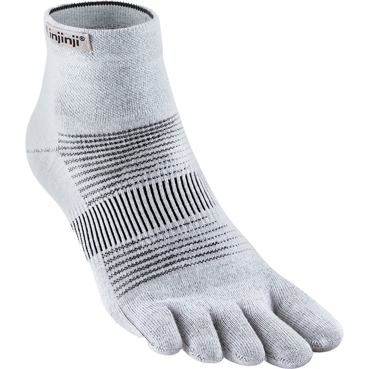 Injinji Run Lightweight Mini-Crew Socken von Injinji