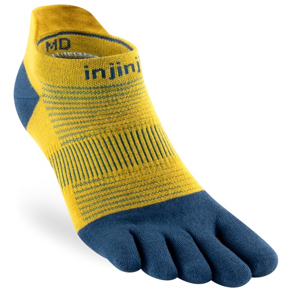 Injinji - Run Lightweight No-Show - Laufsocken Gr L bunt von Injinji