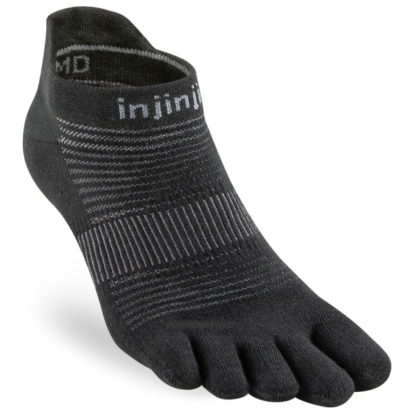 Injinji - Run Lightweight No-Show - Laufsocken Gr M schwarz Injinji - Run Lightweight No-Show - Laufsocken Gr M schwarz von Injinji