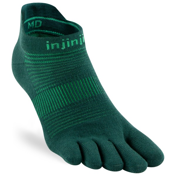 Injinji - Run Lightweight No-Show - Laufsocken Gr S grün Injinji - Run Lightweight No-Show - Laufsocken Gr S grün von Injinji