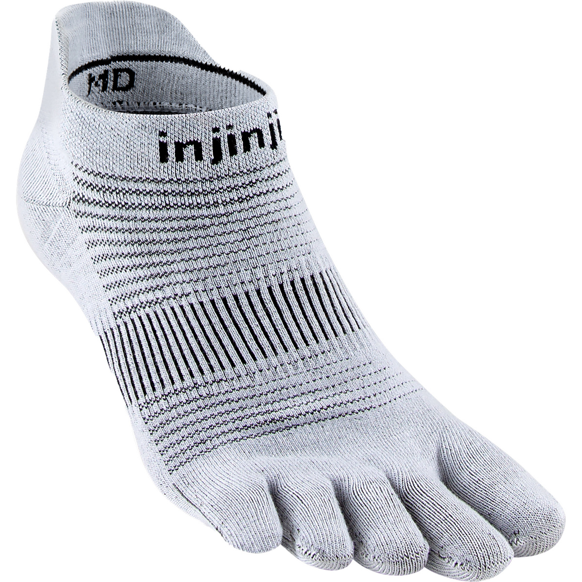 Injinji Run Original Weight No-Show Socken von Injinji