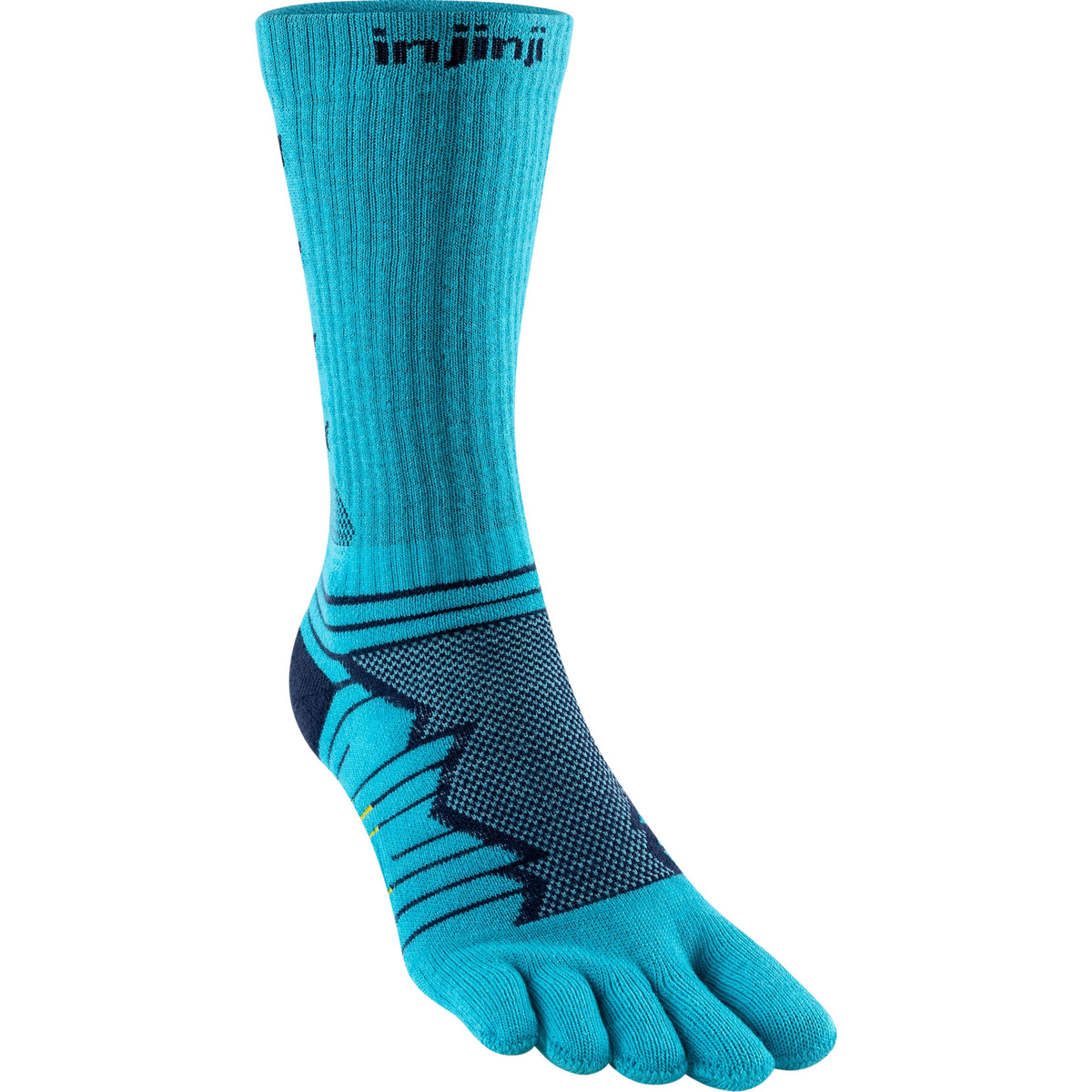 Injinji Ultra Run Crew Socken von Injinji