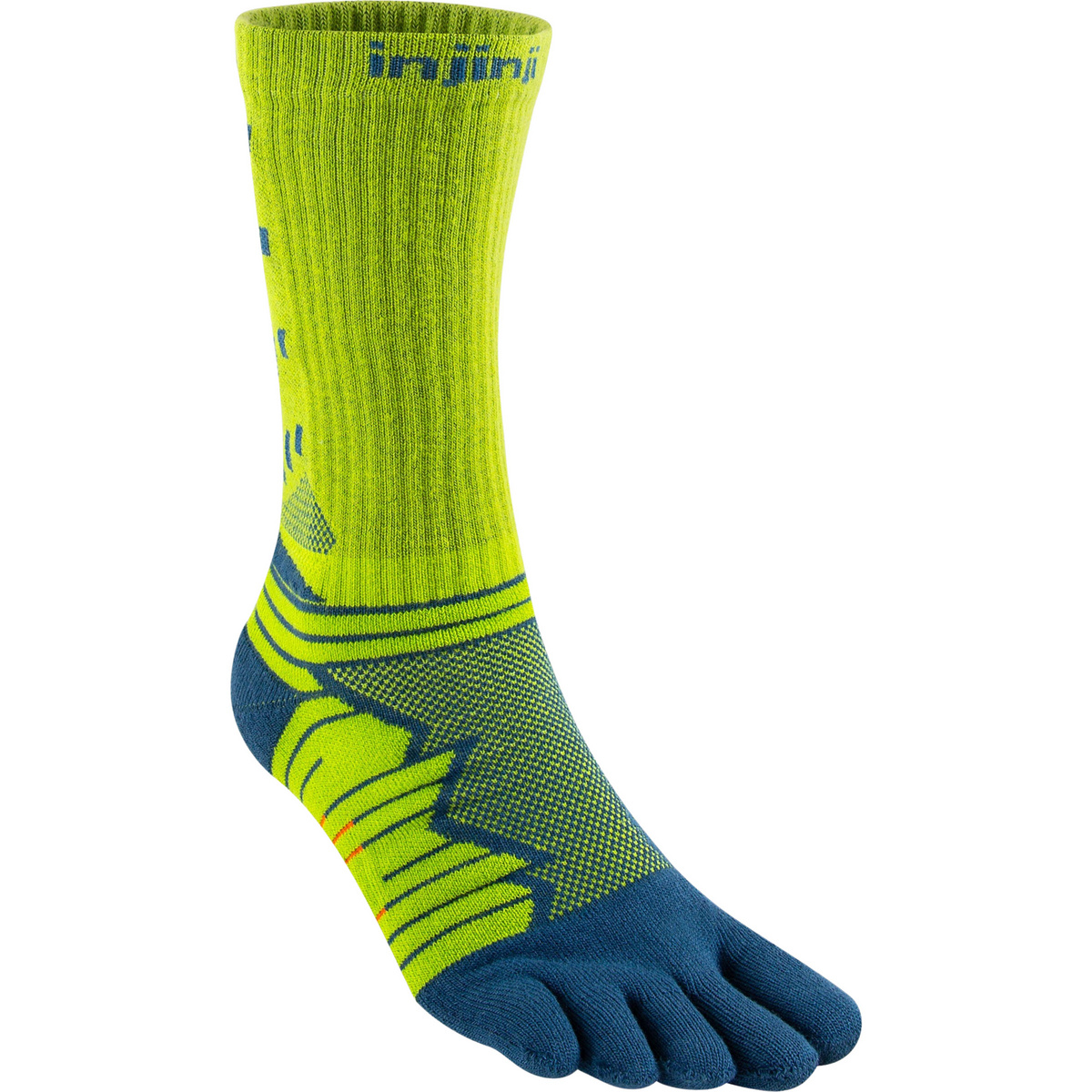 Injinji Ultra Run Crew Socken von Injinji