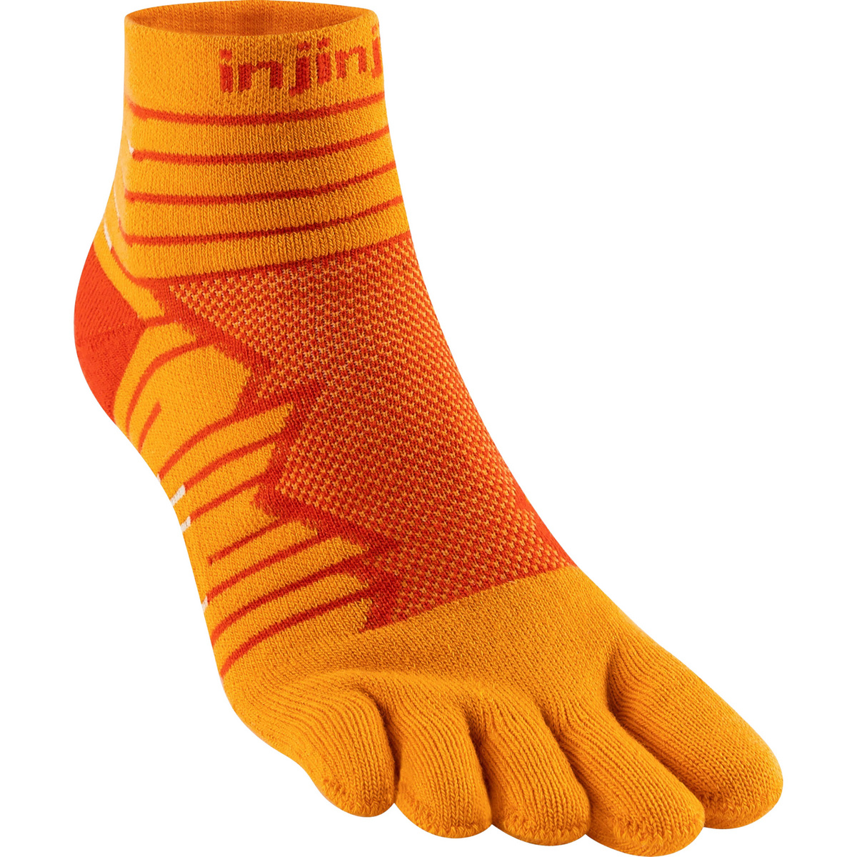 Injinji Ultra Run Mini-Crew Socken von Injinji