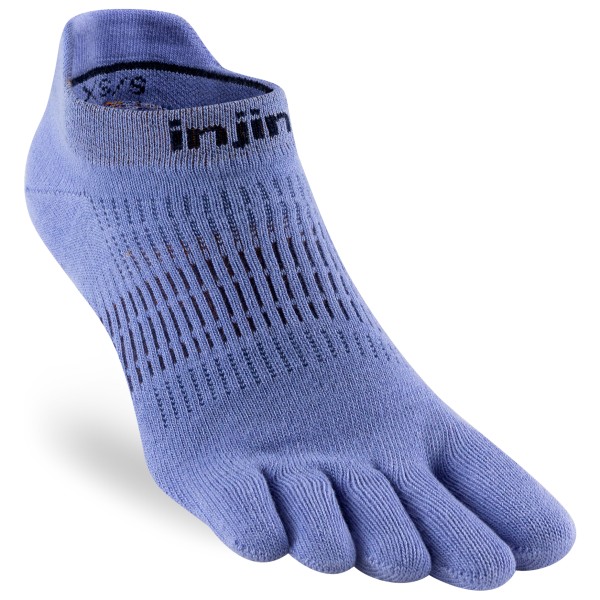 Injinji - Women's Run Lightweight No-Show - Laufsocken Gr M/L lila/blau von Injinji