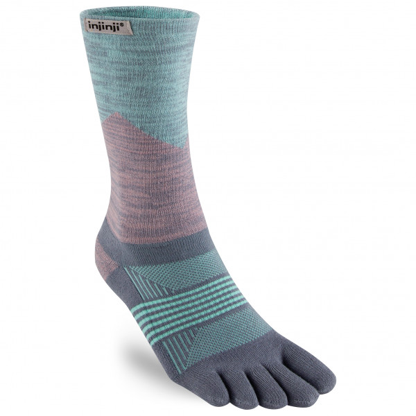 Injinji - Women's Trail Midweight Crew - Wandersocken Gr M/L;XS/S beige;grau Injinji - Women's Trail Midweight Crew - Wandersocken Gr M/L;XS/S beige;grau von Injinji