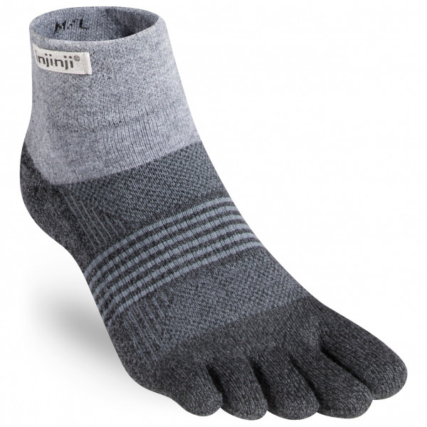 Injinji - Women's Trail Midweight Mini Crew - Wandersocken Gr M/L grau Injinji - Women's Trail Midweight Mini Crew - Wandersocken Gr M/L grau von Injinji