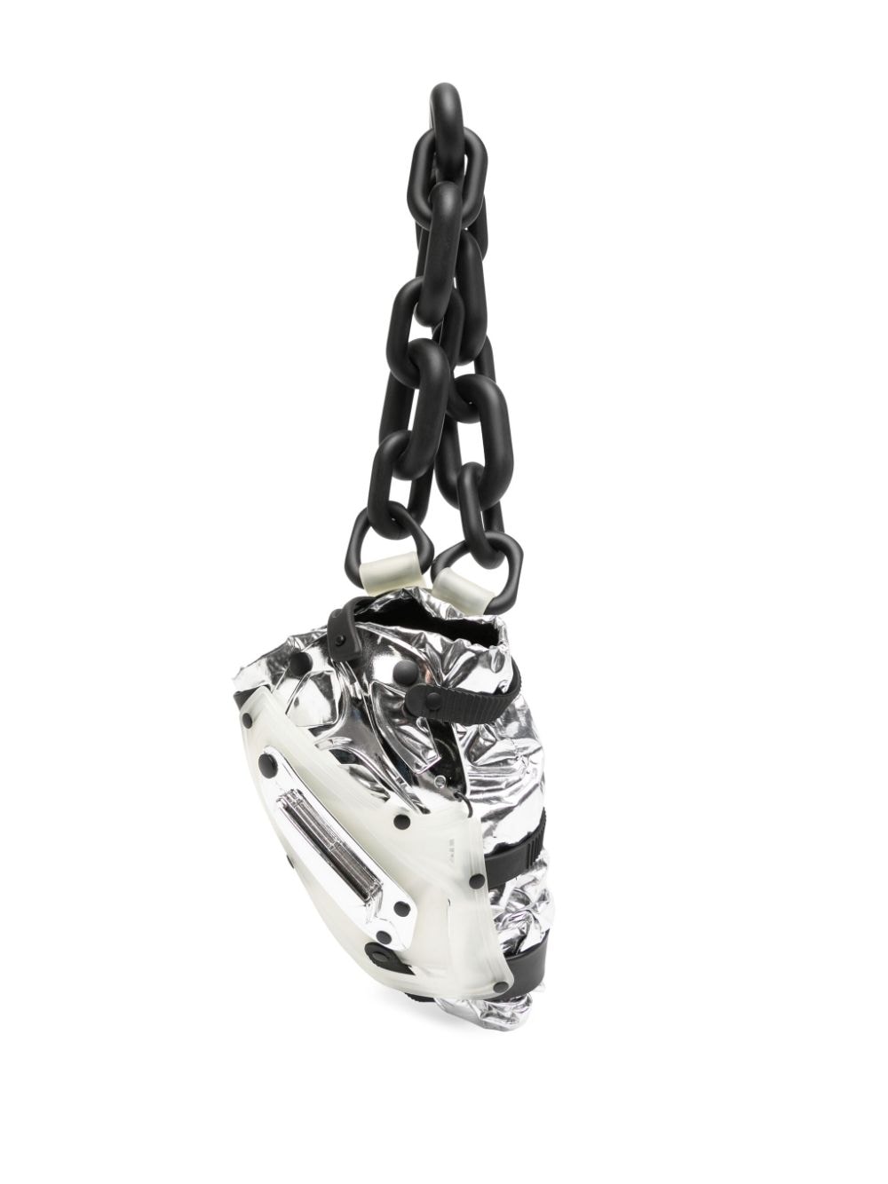 Innerraum chain-link panelled mini bag - Silver von Innerraum