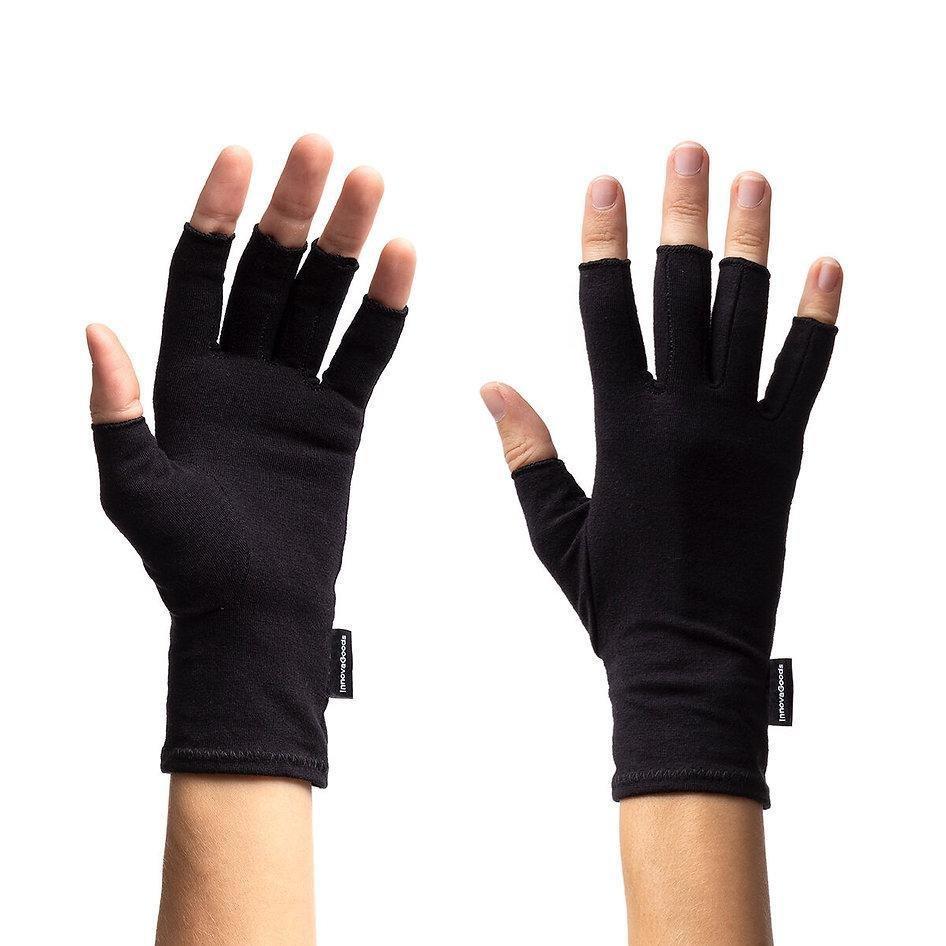 2x Arthritis-handschuhe / Kompressionshandschuhe - Schwarz - S Damen  ONE SIZE von InnovaGoods