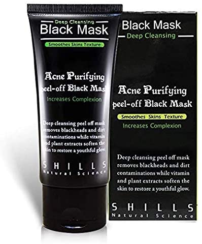 Black Mask 50ml Tube Gesichtsmaske Schwarz, Reinigungsmaske von Innovation