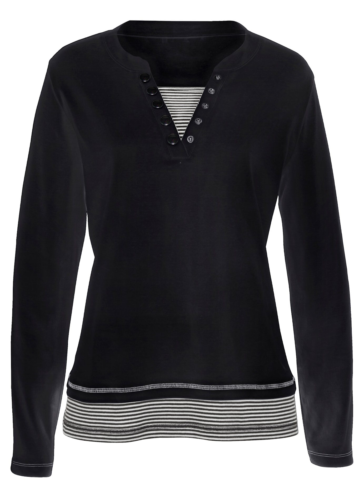 Inspirationen 2-in-1-Langarmshirt »Shirt«, (1 tlg.) Inspirationen 2-in-1-Langarmshirt »Shirt«, (1 tlg.) von Inspirationen