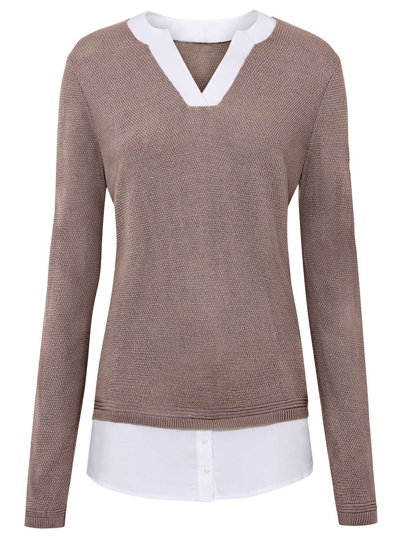 Inspirationen 2-in-1-Pullover »2-in-1-Pullover« von Inspirationen