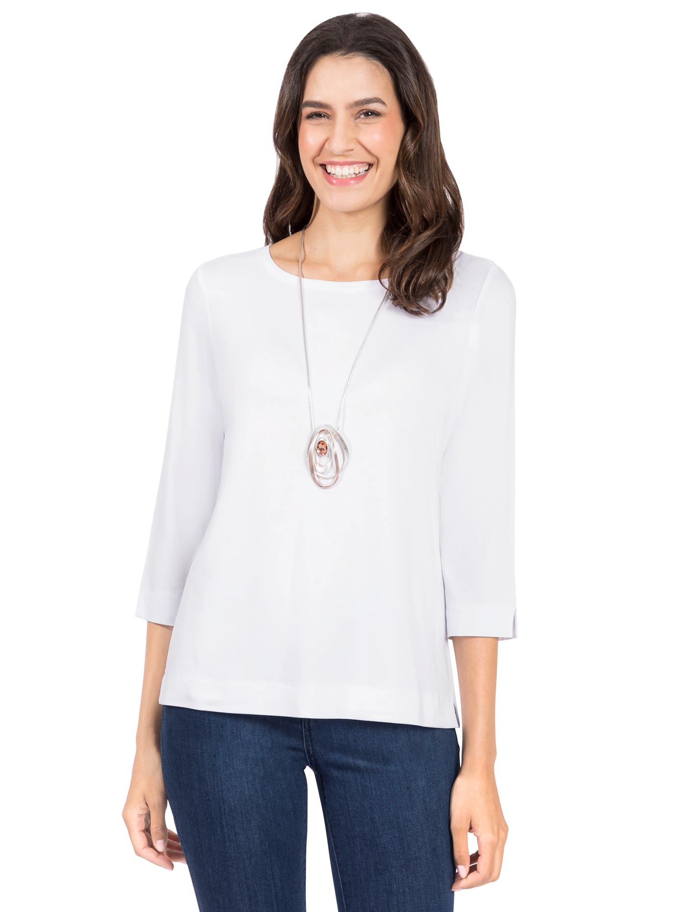 Inspirationen 3/4-Arm-Shirt »Shirt«, (1 tlg.) von Inspirationen