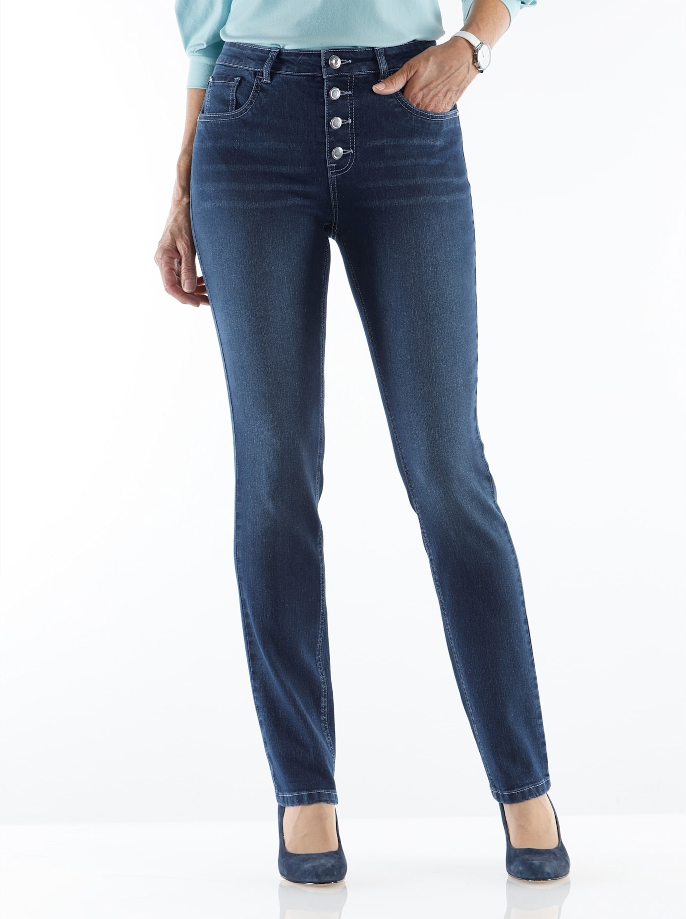 Inspirationen 5-Pocket-Jeans, (1 tlg.) von Inspirationen