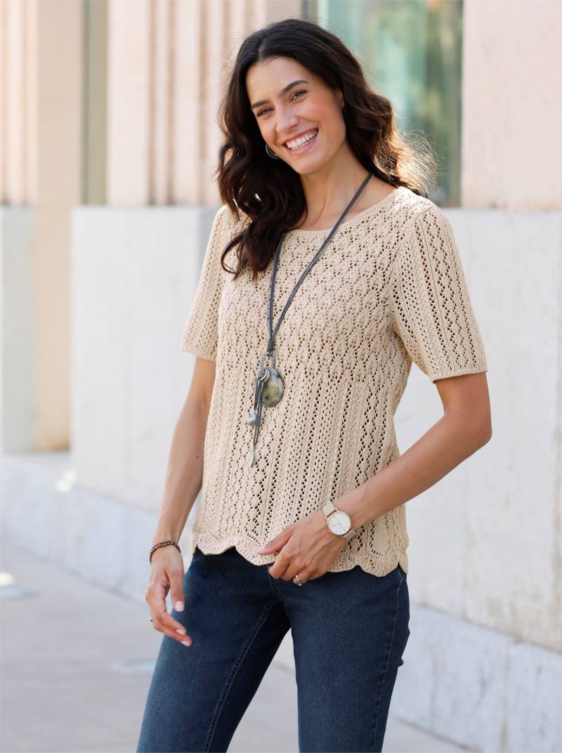 Inspirationen Ajourpullover »Ajour-Pullover« von Inspirationen