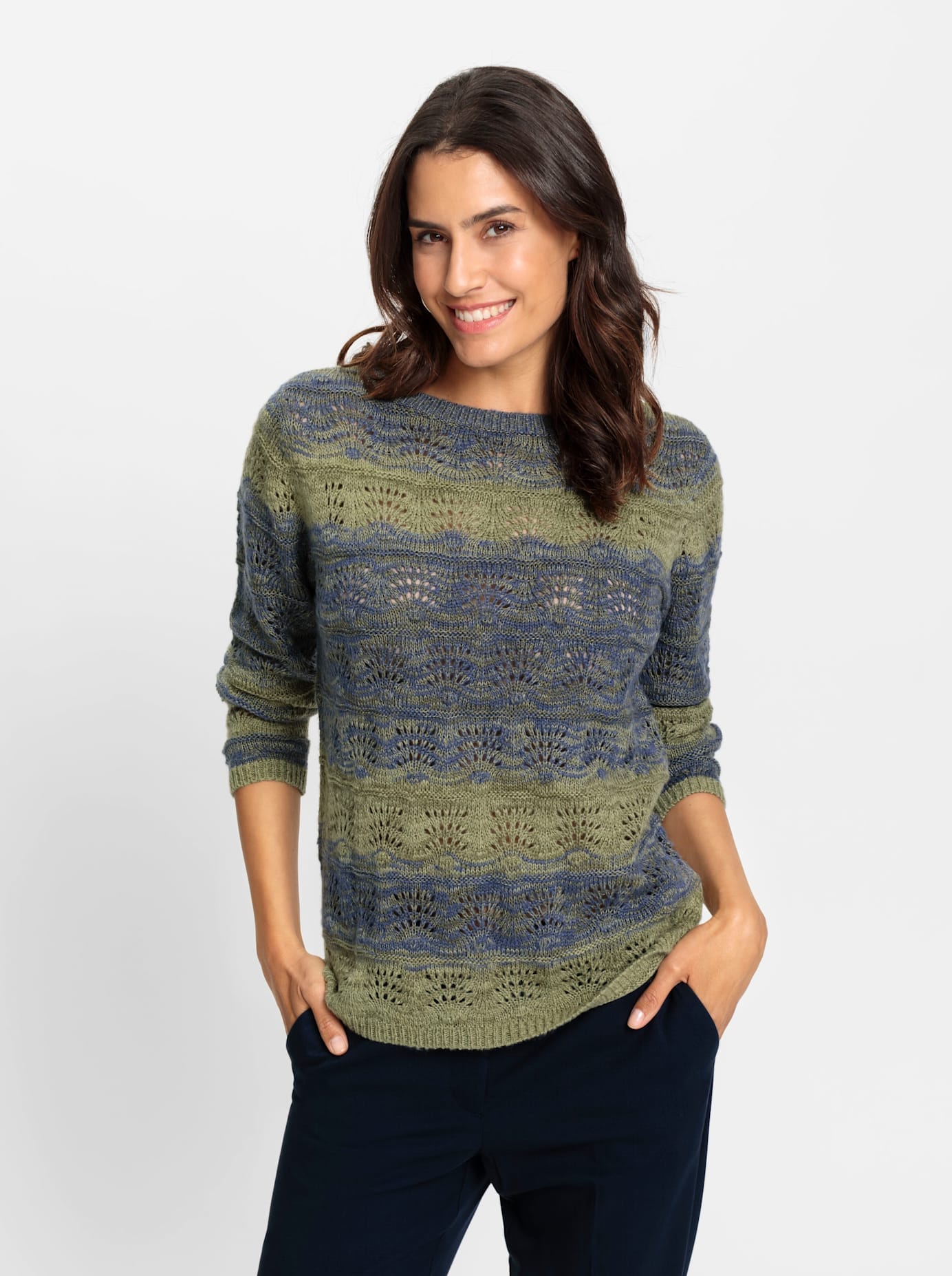 Inspirationen Ajourpullover »Pullover« Inspirationen Ajourpullover »Pullover« von Inspirationen