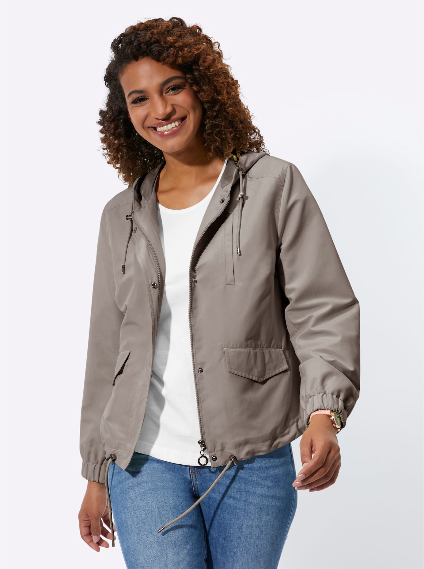 Inspirationen Anorak, mit Kapuze Inspirationen Anorak, mit Kapuze von Inspirationen