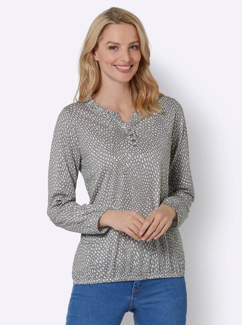 Inspirationen Langarmshirt »Druck-Shirt«, (1 tlg.) von Inspirationen