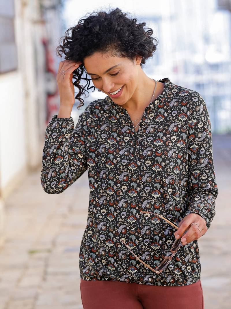 Inspirationen Langarmshirt »Druck-Shirt«, (1 tlg.) von Inspirationen