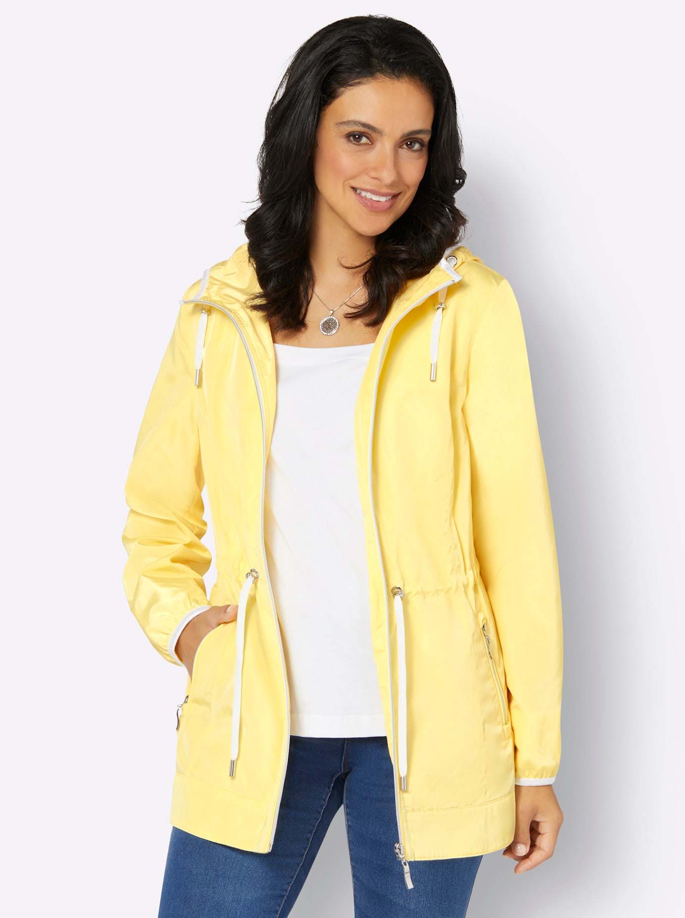 Inspirationen Langjacke, mit Kapuze Inspirationen Langjacke, mit Kapuze von Inspirationen