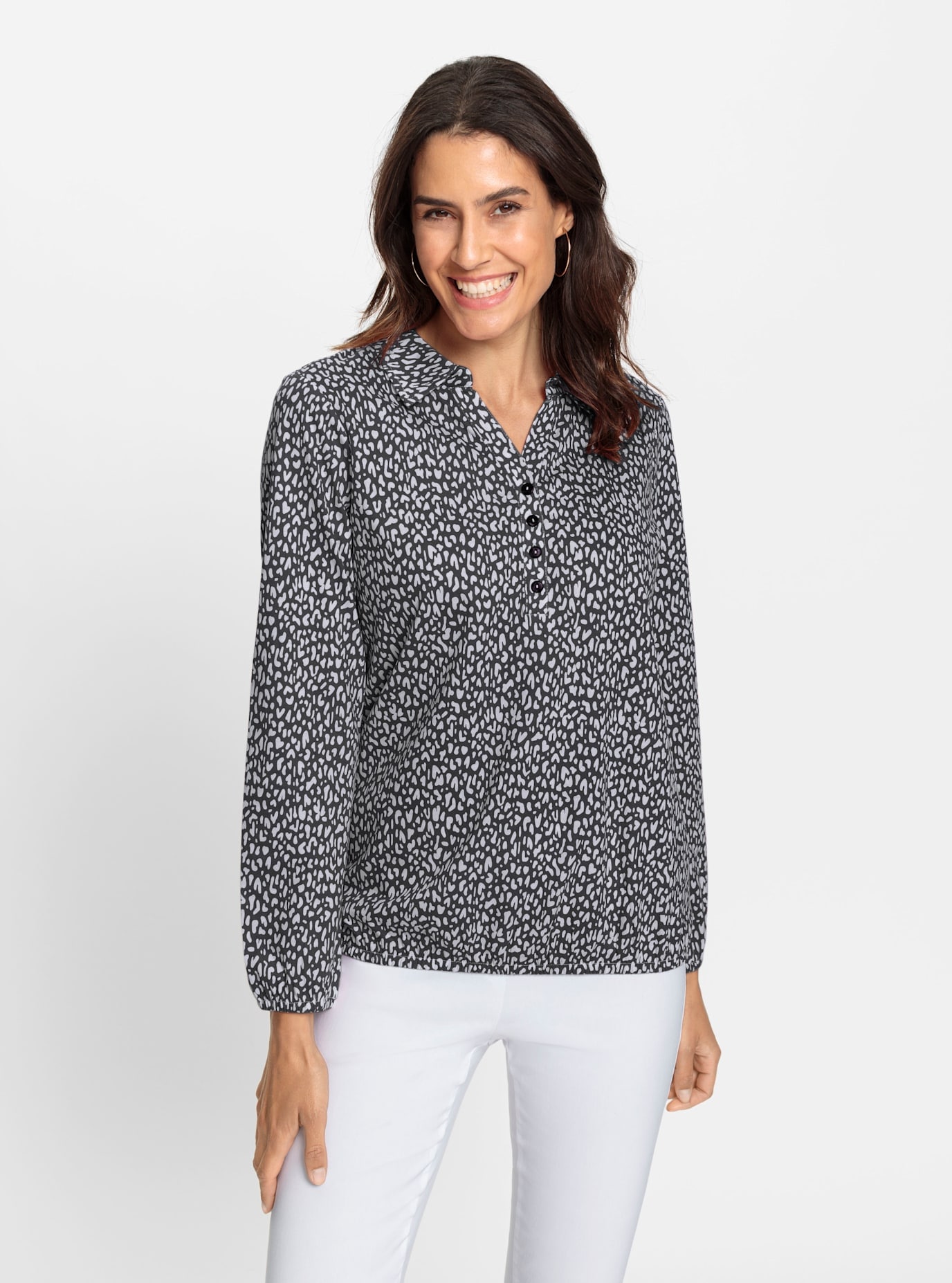 Inspirationen Poloshirt »Langarm-Shirt«, (1 tlg.) von Inspirationen
