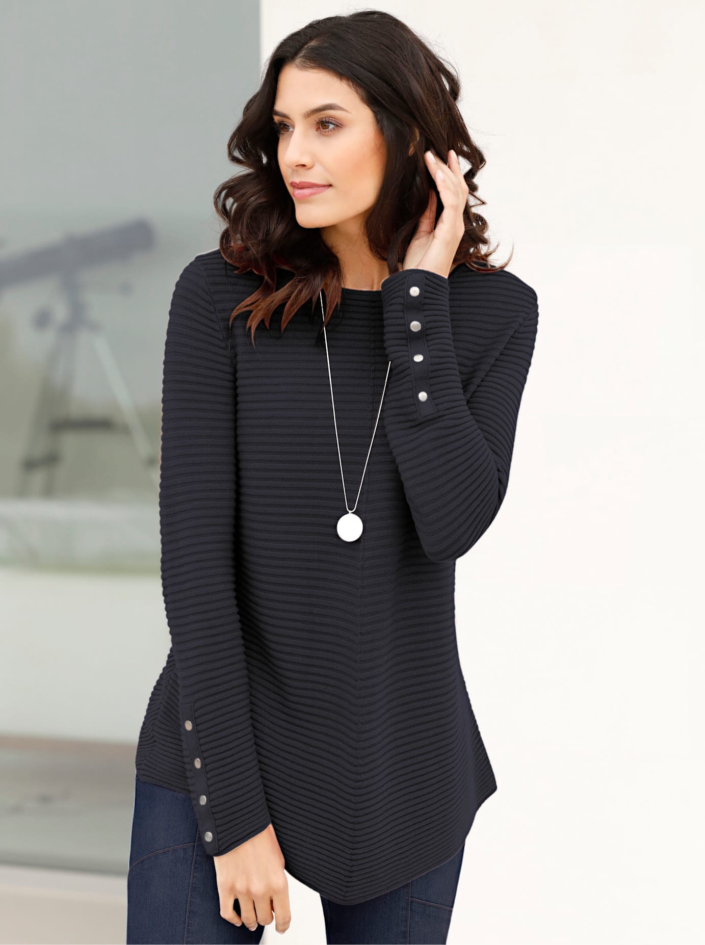 Inspirationen Rundhalspullover »Pullover« Inspirationen Rundhalspullover »Pullover« von Inspirationen
