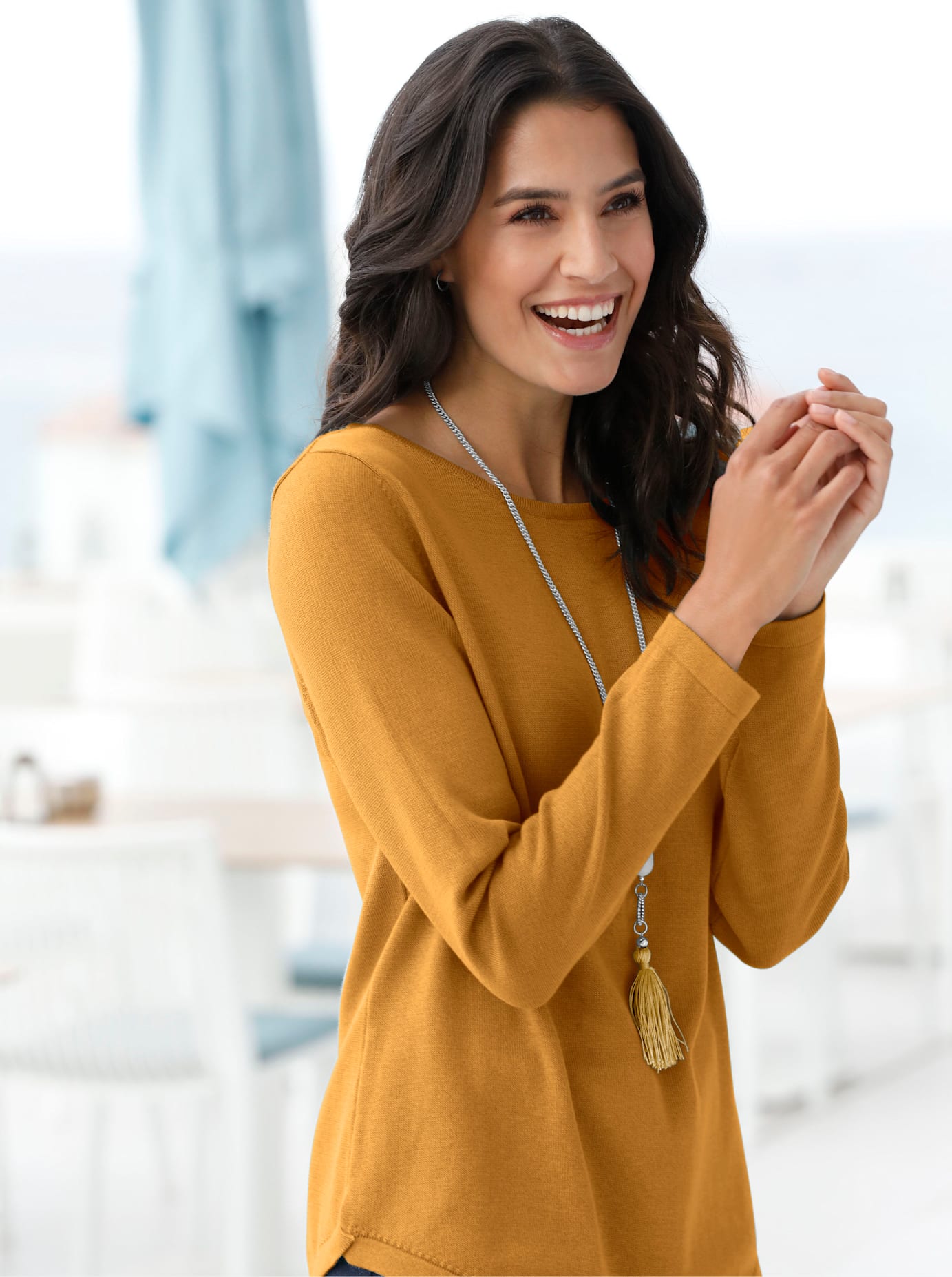 Inspirationen Rundhalspullover »Pullover« Inspirationen Rundhalspullover »Pullover« von Inspirationen