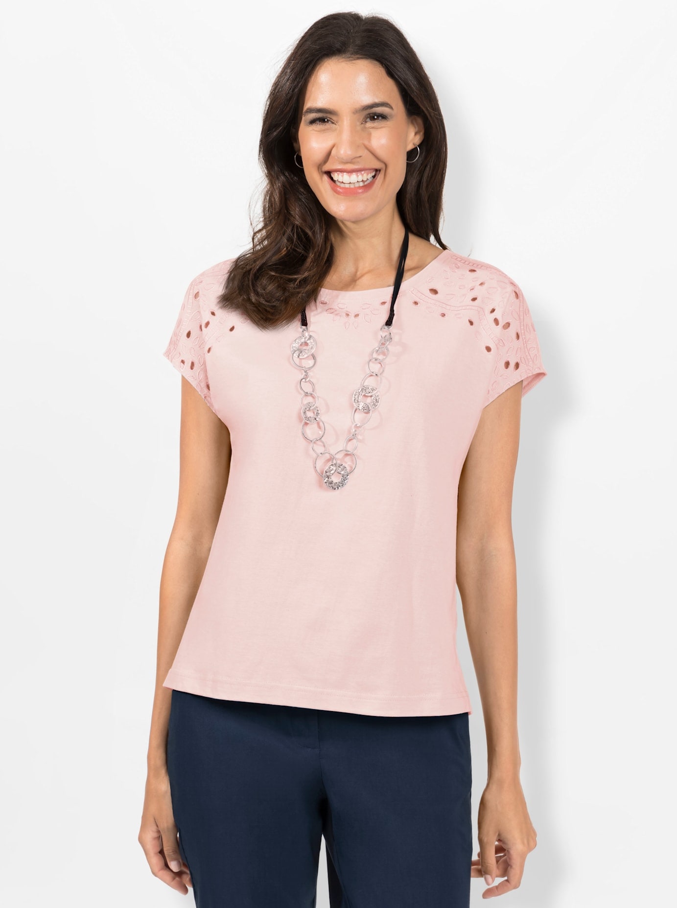 Inspirationen Rundhalsshirt »Shirt«, (1 tlg.) Inspirationen Rundhalsshirt »Shirt«, (1 tlg.) von Inspirationen