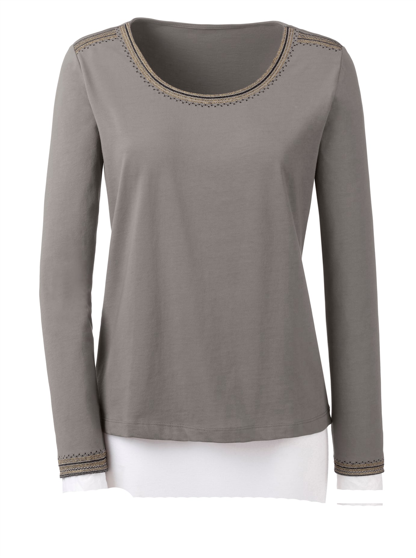 Inspirationen Rundhalsshirt »Shirt«, (1 tlg.) Inspirationen Rundhalsshirt »Shirt«, (1 tlg.) von Inspirationen