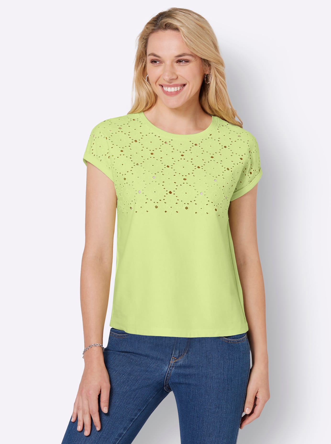 Inspirationen Rundhalsshirt »Shirt«, (1 tlg.) Inspirationen Rundhalsshirt »Shirt«, (1 tlg.) von Inspirationen