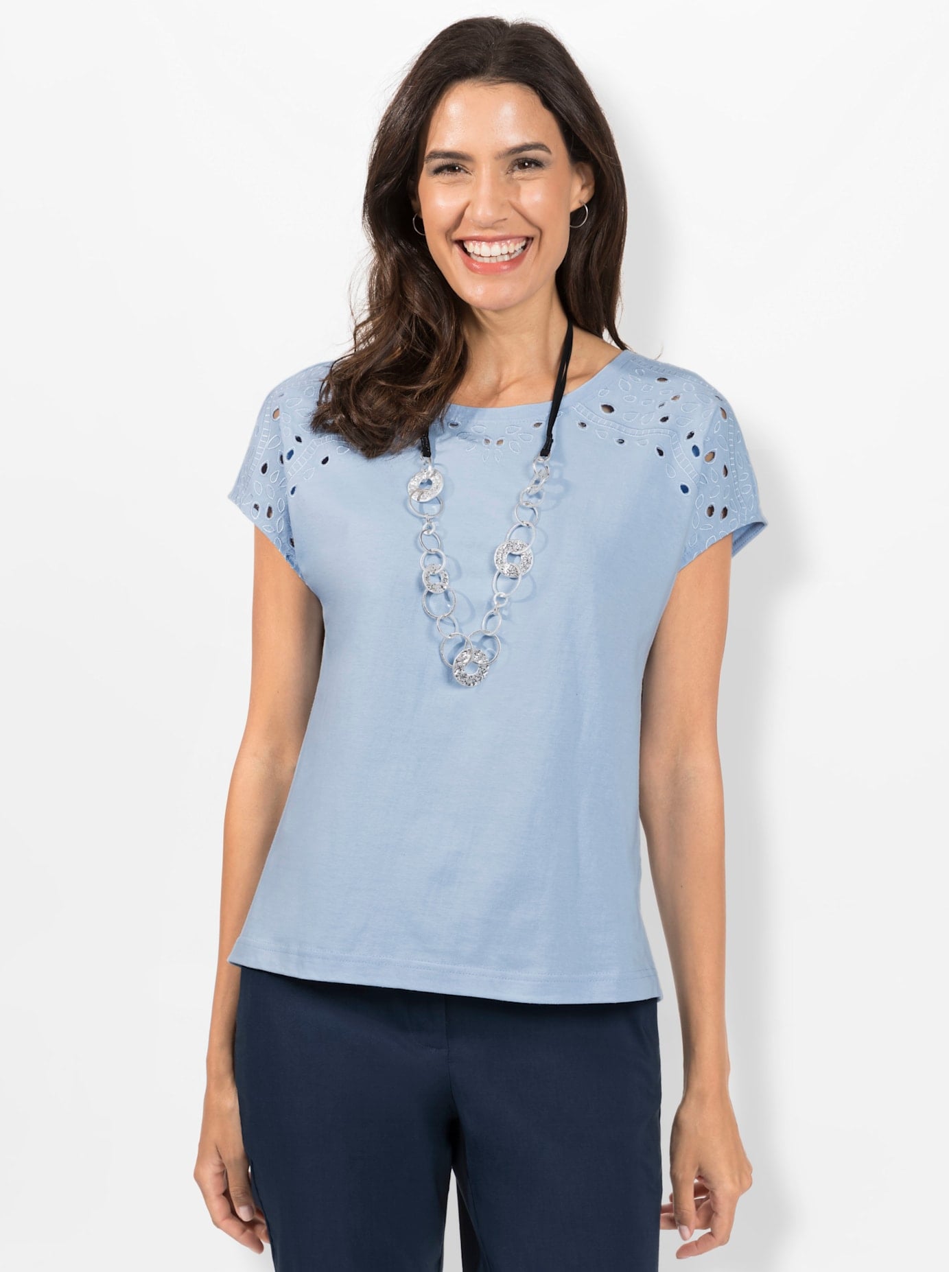 Inspirationen Rundhalsshirt »Shirt«, (1 tlg.) Inspirationen Rundhalsshirt »Shirt«, (1 tlg.) von Inspirationen