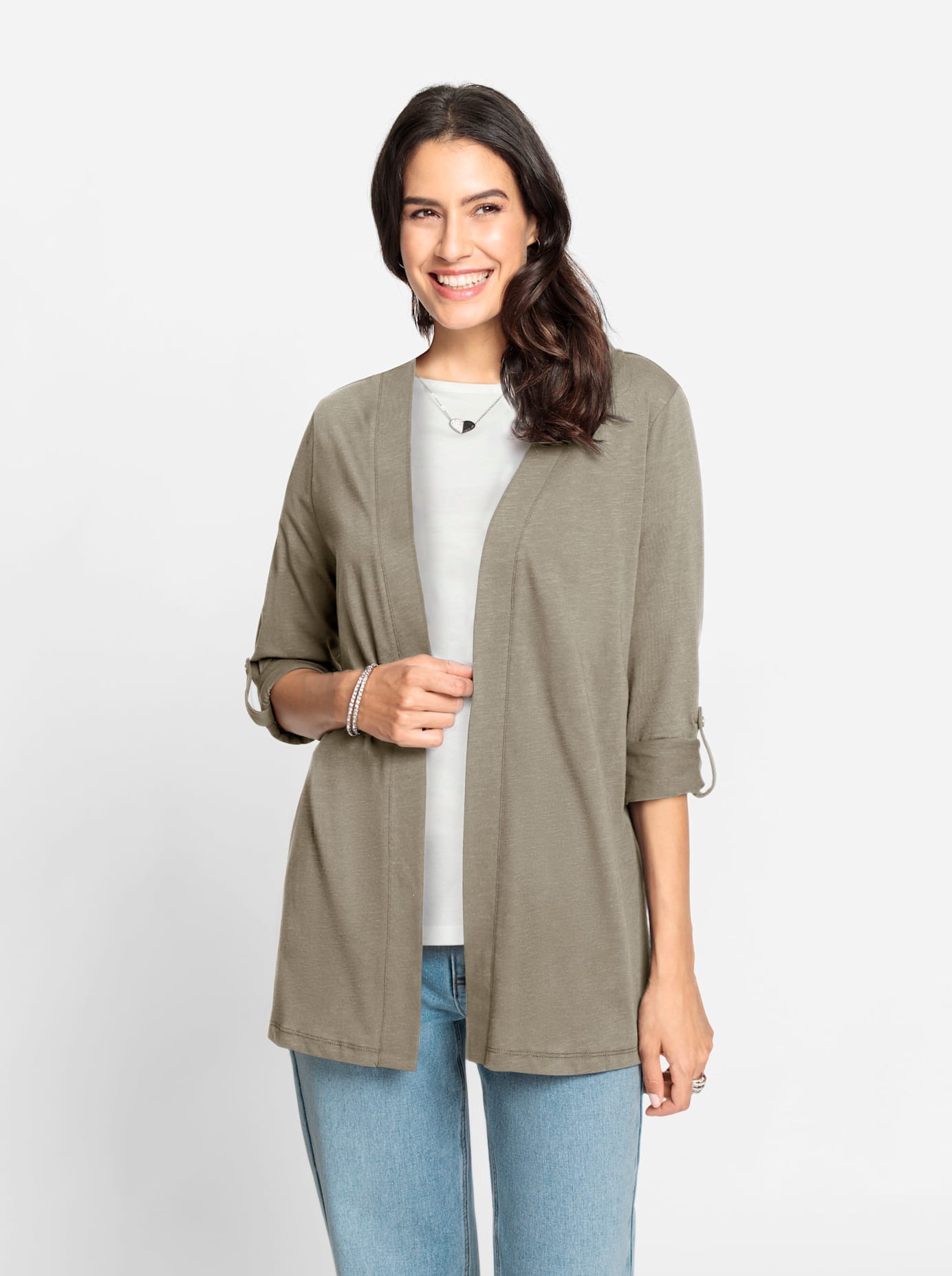 Inspirationen Shirtjacke »Shirtjacke«, (1 tlg.) von Inspirationen