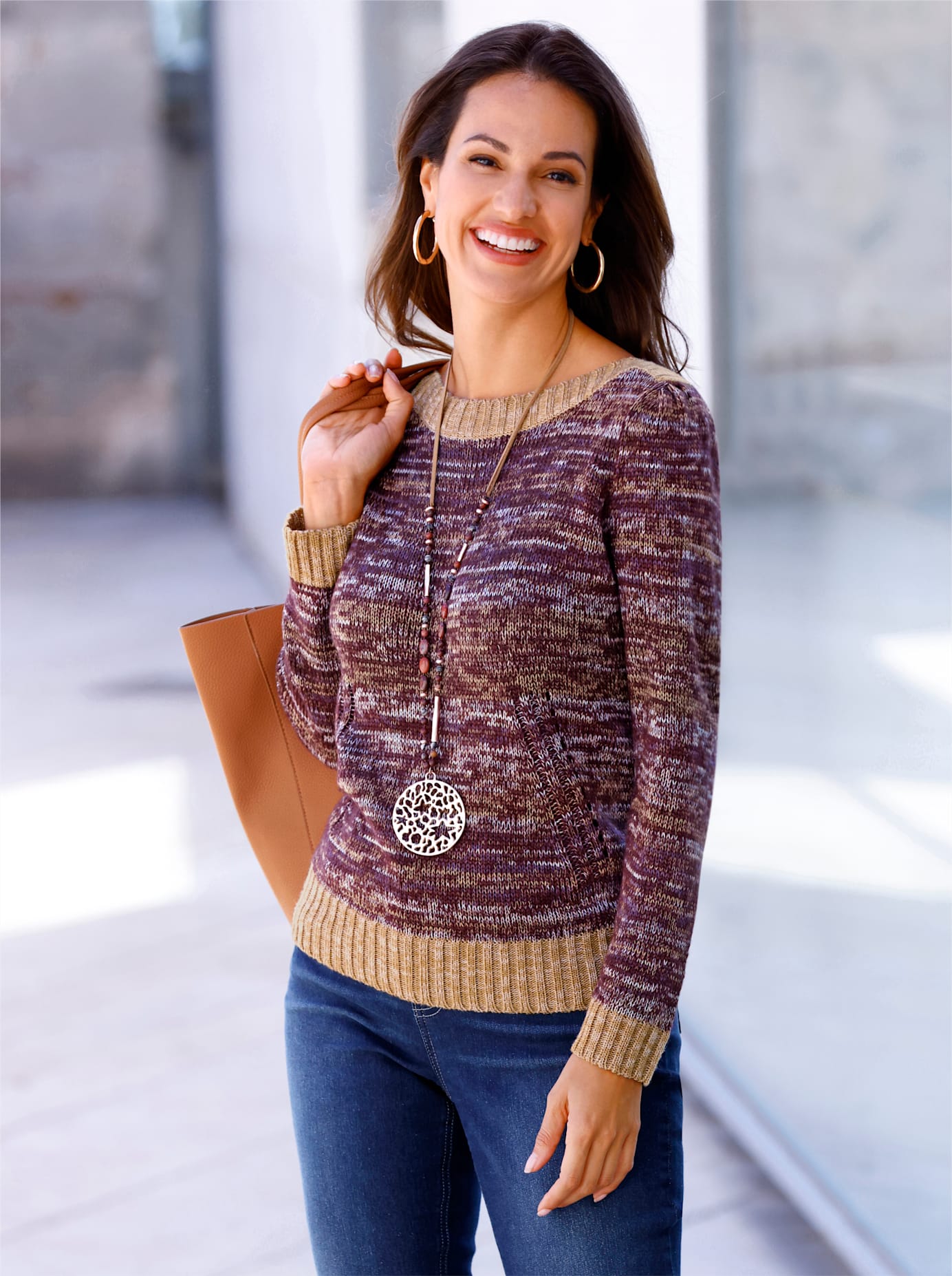 Inspirationen Strickpullover »Pullover« von Inspirationen