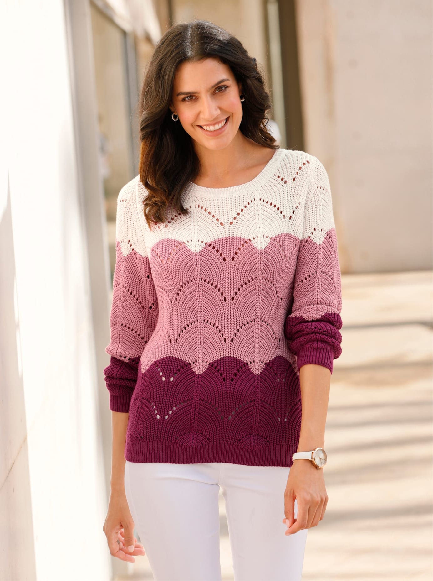 Inspirationen Strickpullover »Pullover« von Inspirationen