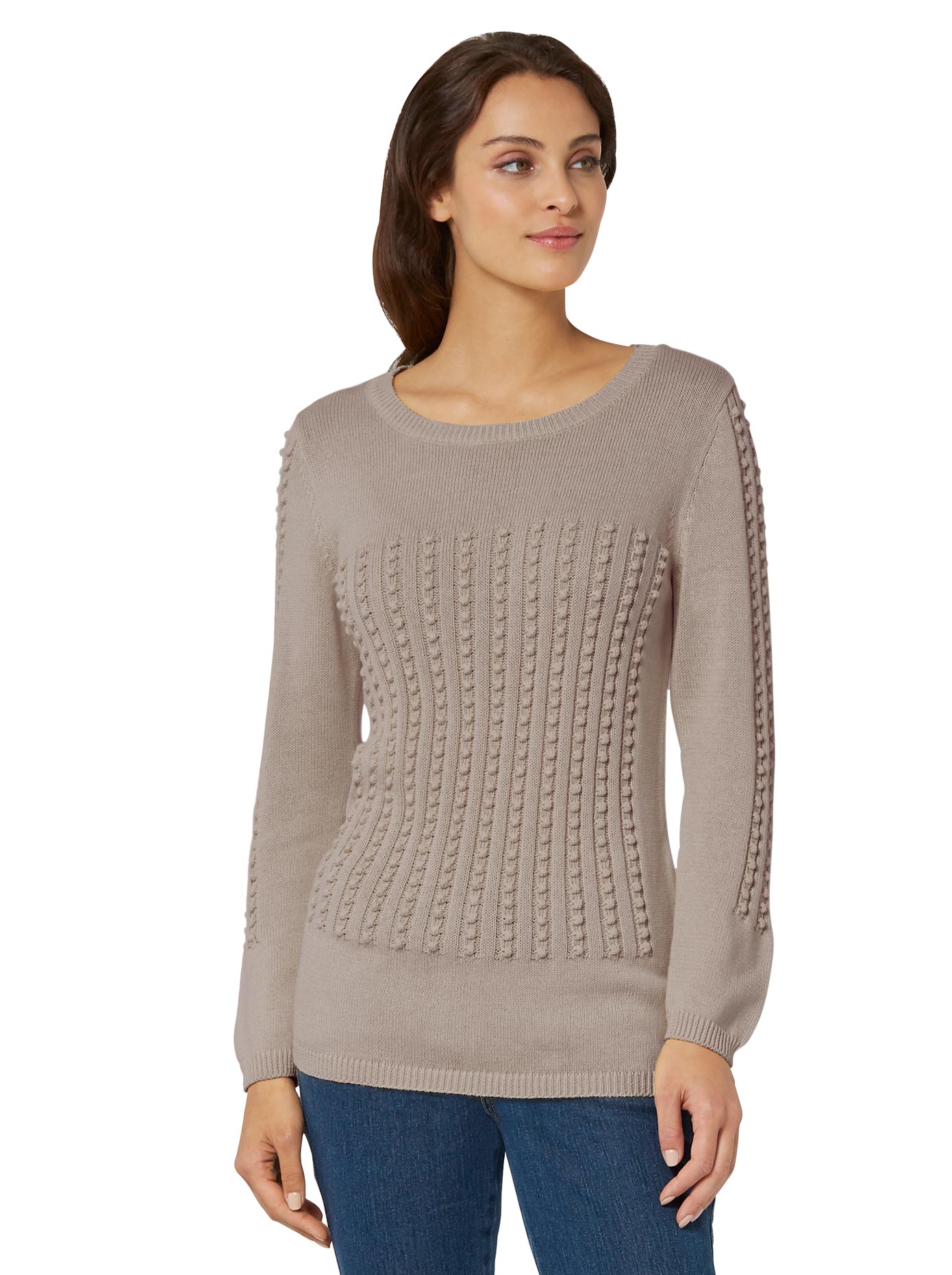 Inspirationen Strickpullover »Rundhals-Pullover« von Inspirationen