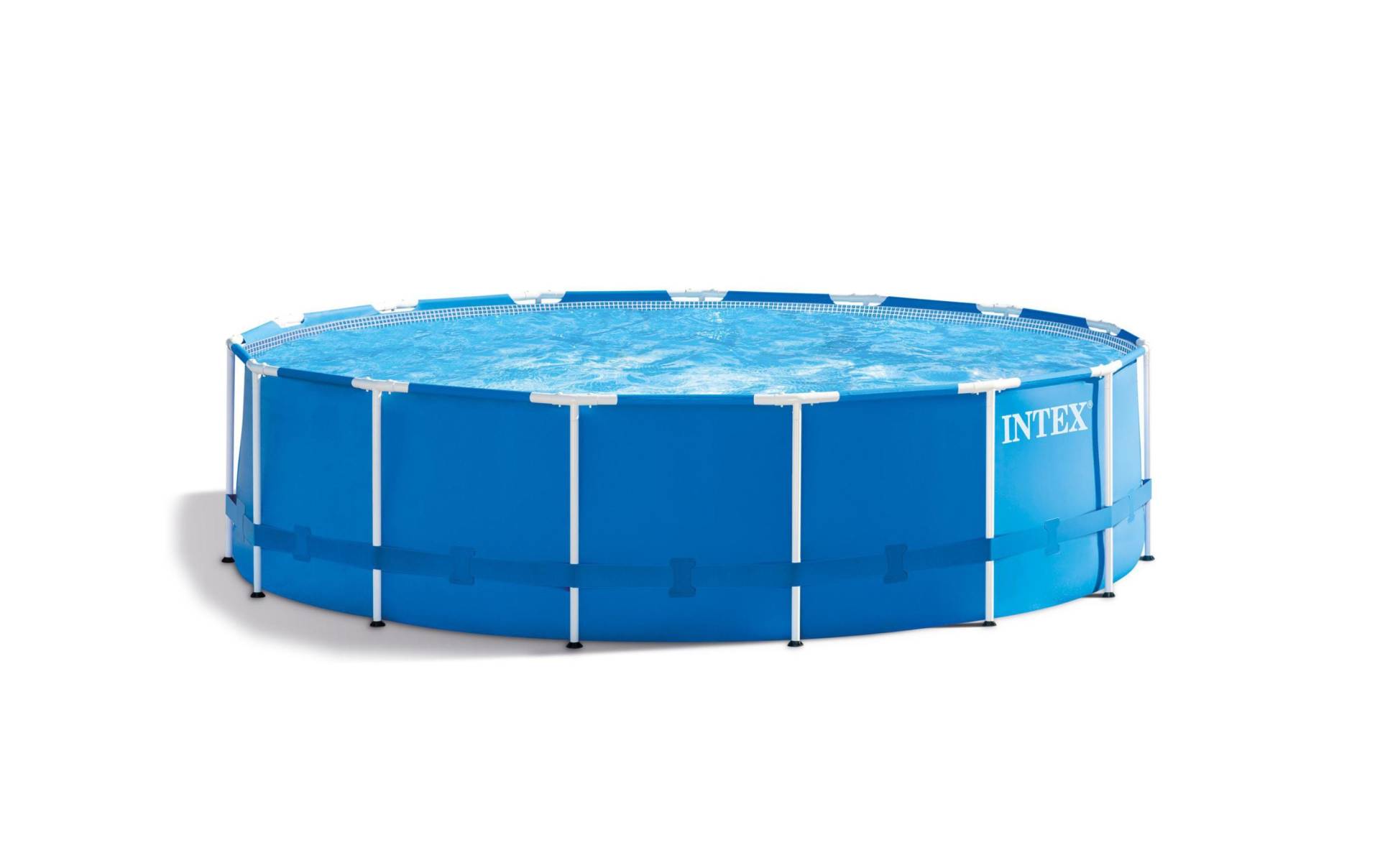 Intex Framepool »Metal Frame Set 457 x 12«, Inkl. Sicherheitsleiter, Pool-Abdeckung, Bodenplane Intex Framepool »Metal Frame Set 457 x 12«, Inkl. Sicherheitsleiter, Pool-Abdeckung, Bodenplane von Intex