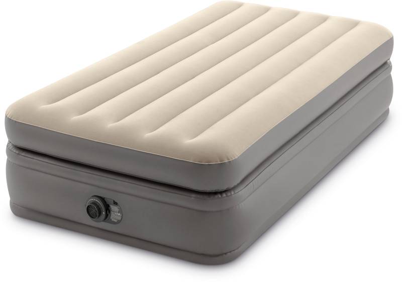 Intex Luftbett »DuraBeam PrimeComfort Twin mit 220V Pumpe«, (Packung) von Intex